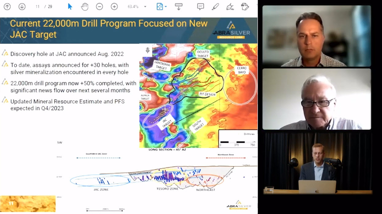 GoldSeek TV AbraSilver Expands Drilling At Its High Grade Silver